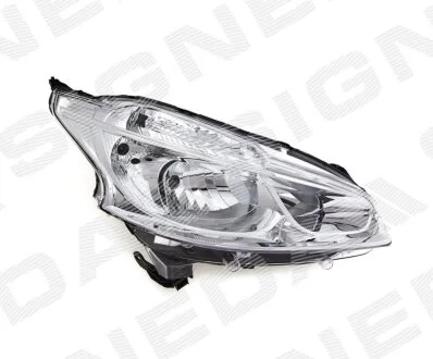 ПЕРЕДНЯЯ ФАРА, PEUGEOT 208, 12 - 19 Signeda ZPG111303R