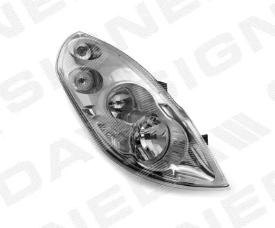 ПЕРЕДНЯЯ ФАРА OPEL MOVANO, 10 - 21 Signeda ZRN111134R