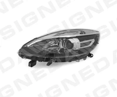 ПЕРЕДНЯЯ ФАРА RENAULT SCENIC, 09 - 13 Signeda ZRN111196L