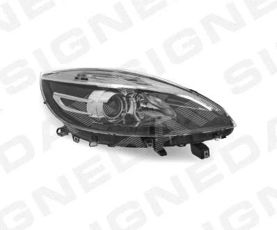 ПЕРЕДНЯЯ ФАРА RENAULT SCENIC, 09 - 13 Signeda ZRN111196R
