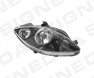 ПЕРЕДНЯЯ ФАРА, SEAT LEON, 05 - 12 Signeda ZST1116R