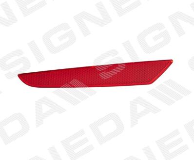 ОТРАЖАТЕЛЬ В ЗАДНИЙ БАМПЕР, SEAT LEON (5F), 11.12 - 20 Signeda ZST1607L