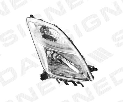 ПЕРЕДНЯЯ ФАРА, TOYOTA PRIUS, 04 - 09 Signeda ZTY11G8R