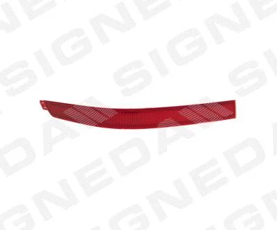 ОТРАЖАТЕЛЬ В ЗАДНИЙ БАМПЕР VW TRANSPORTER T6, 15 - Signeda ZVG1615L