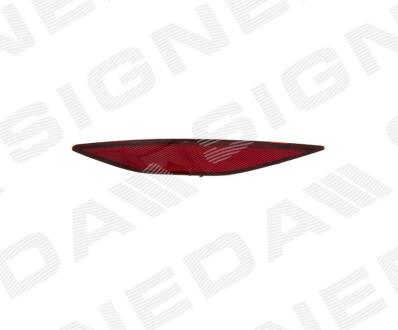 ОТРАЖАТЕЛЬ В ЗАДНИЙ БАМПЕР, VW GOLF VII, 12 - 17 Signeda ZVG1632L