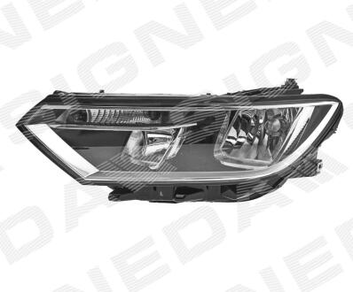 ПЕРЕДНЯЯ ФАРА VW PASSAT (B8), 14 - Signeda ZVW111231L