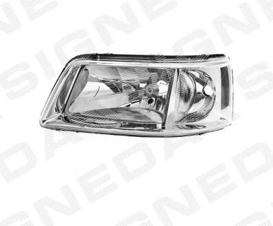 ПЕРЕДНЯЯ ФАРА VW TRANSPORTER T5, 04 - 09 Signeda ZVW1128L