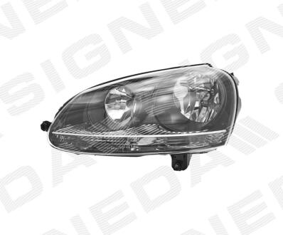ПЕРЕДНЯЯ ФАРА VW GOLF V VARIANT, 06 - 09 Signeda ZVW1171DL