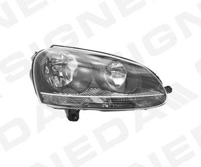 ПЕРЕДНЯЯ ФАРА VW GOLF V VARIANT, 06 - 09 Signeda ZVW1171DR