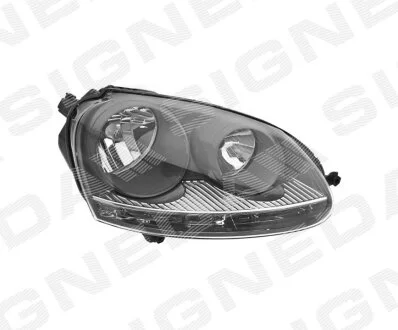 ПЕРЕДНЯЯ ФАРА, VW GOLF V VARIANT, 06 - 09 Signeda ZVW1171R
