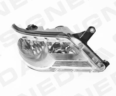ПЕРЕДНЯЯ ФАРА, VW TIGUAN, 07 - 11 Signeda ZVW11C1RD