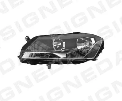 ПЕРЕДНЯЯ ФАРА VW PASSAT (B7, EURO TYPE), 11 - 14 Signeda ZVW11G5ML