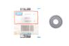 Підшипник генератора 6000 2Z 10*26*8 (мет. сальники) SKF 6000-2Z (фото 2)