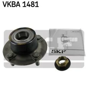 Підшипник маточини колеса, комплект SKF VKBA 1481