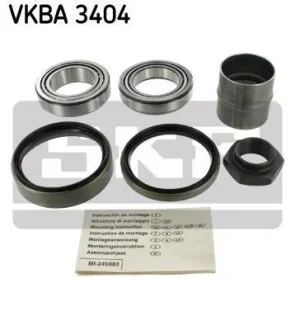 Комплект подшипника ступицы колеса SKF VKBA 3404