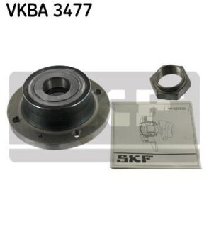 CITROEN Подшипник колеса задн. Berlingo, Xantia (-ABS) PEUGEOT 406, Partner SKF VKBA 3477