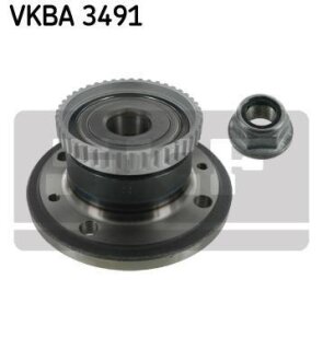 RENAULT Подшипник колеса задн. Scenic 96- SKF VKBA 3491