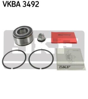RENAULT Подшипник ступицы LAGUNA 93-- /B56D/E/C/ c ABS передний SKF VKBA 3492