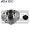 Комплект подшипника ступицы колеса SKF VKBA 3550 (фото 1)