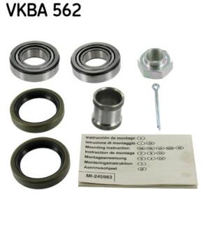 Комплект підшипника колісного SKF VKBA 562