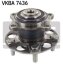 Підшипник колеса,комплект SKF VKBA 7436 (фото 1)