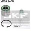 Підшипник колеса,комплект SKF VKBA 7458 (фото 1)