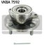 Підшипник колеса,комплект SKF VKBA 7592 (фото 1)