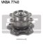 Підшипник колеса,комплект SKF VKBA 7740 (фото 1)