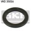 FIAT Подшипник амортизатора DUCATO 1,7-2,5D/TD 82-94 SKF VKD 35016 (фото 1)