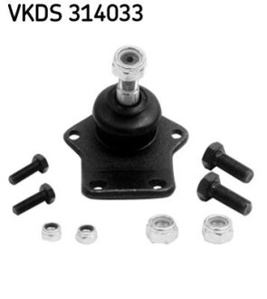 Нижній/верхній кульовий шарнір SKF VKDS 314033