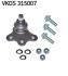 OPEL кульова опора MERIVA 03- прав. SKF VKDS315007 (фото 1)