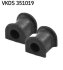 VW втулка переднього стабілізатора d=22mm T5 03- (к-кт 2шт.) SKF VKDS351019 (фото 1)