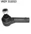 Накінечник рульової тяги AUDI/SEAT/SKODA/VW A3/Leon/Octavia/Golf/Bora "FR "96-"10 SKF VKDY 311013 (фото 1)