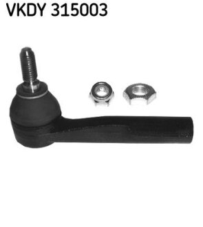 OPEL наконечник рул.тяги правий Fiat Grande Punto,Corsa D 06- SKF VKDY315003