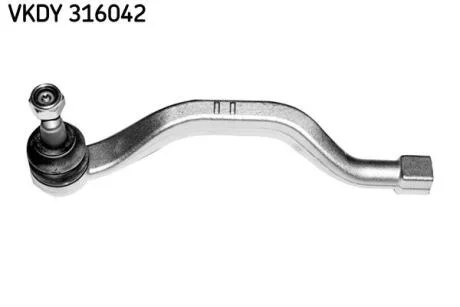 Накінечник рульової тяги RENAULT Laguna III \'\'FL \'\'07-15 SKF VKDY 316042