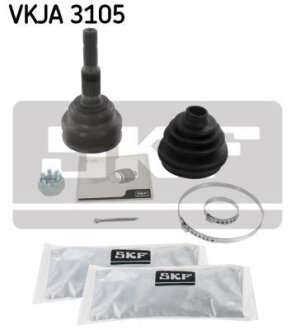 OPEL ШРКШ наружн. Astra G 1,8-2,0 Vectra B 1,7D, 1,8-2,5 Zafira (к-кт.) SKF VKJA 3105