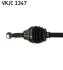 VW піввісь SKODA Gitigo, SEAT Mii 1,0, 2011- SKF VKJC1347 (фото 2)