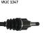 VW піввісь SKODA Gitigo, SEAT Mii 1,0, 2011- SKF VKJC1347 (фото 3)