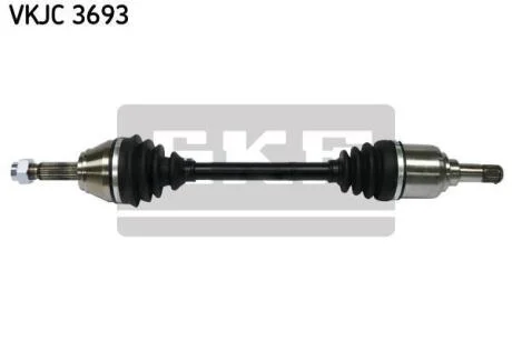 Полуось передняя левая, (634mm, 22/22z) FIAT Doblo 1.6 01- SKF VKJC 3693