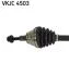 AUDI Напіввісь передн. лів. Q3 (8UB, 8UG) 1.4 TSI 13-18, VW TIGUAN (5N_) 2.0 TDI 4motion 07-18 SKF VKJC4503 (фото 2)