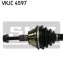 Привод в сборе VAG A3/ALTEA/LEON/TOLEDO/OCTAVIA/GOLF/JETTA 03- лев. SKF VKJC 4597 (фото 2)
