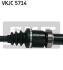Приводний вал FORD Fiesta/Fusion \'\'1.25-1.6 \'\'01-12 SKF VKJC 5714 (фото 3)