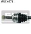 Полуось NISSAN PRIMERA P11 -01 SKF VKJC 6271 (фото 2)