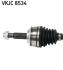 Приводний вал TOYOTA Auris/Corolla "1,3-1,6 "06-14 SKF VKJC 8534 (фото 2)