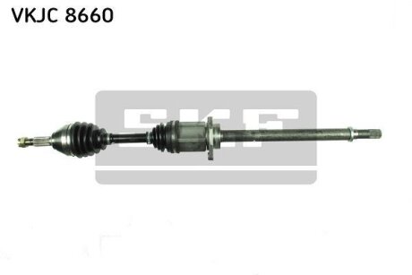 NISSAN Полуось прав. L=1012mm 29/29 зуб. QASHQAI / QASHQAI +2 I (J10, NJ10, JJ10E) 1.6 dCi 11-13, X-TRAIL (T31) 2.0 dCi 4x4 07-13, RENAULT KOLEOS I (HY_) 2.0 dCi 08- SKF VKJC 8660