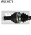 Приводний вал BMW 5/6/7 "2,5-4,8 "02-10 SKF VKJC 8675 (фото 2)