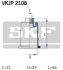 Пильовик рульового керування SKF VKJP 2108 (фото 2)