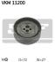 Ролик ременя грм натяжний AUDI 100/80/A6/A8 "2,6/2,8L "90-00 VKM 11200