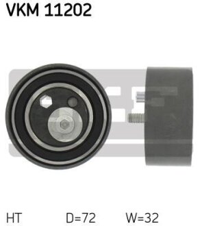 VW Натяжной ролик Passat, AUDI A4/A6/A8 2,8 (двигат,ACK, ALG) SKF VKM 11202