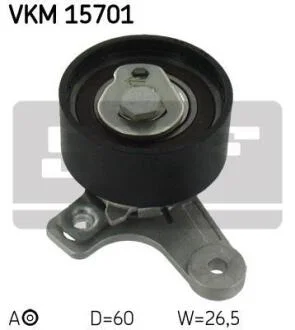 Ролик ременя грм натяжний CHEVROLET/OPEL Captiva/Cruze/Epica/Antara \'\'2,0D \'\'06>> SKF VKM 15701